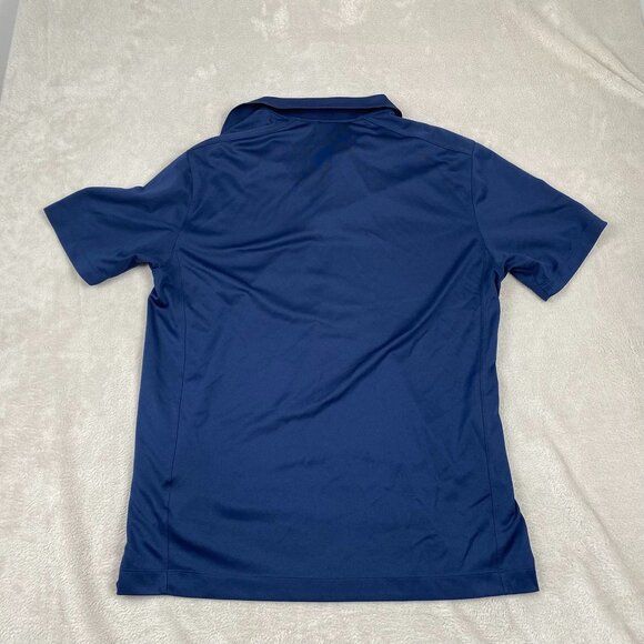 Nike Golf Men's Dri-Fit Polo Shirt Large Blue Short Sleeve Performance Activewea - Picture 13 of 14